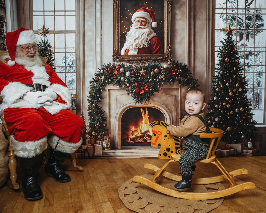 Father Christmas photoshoot Bristol