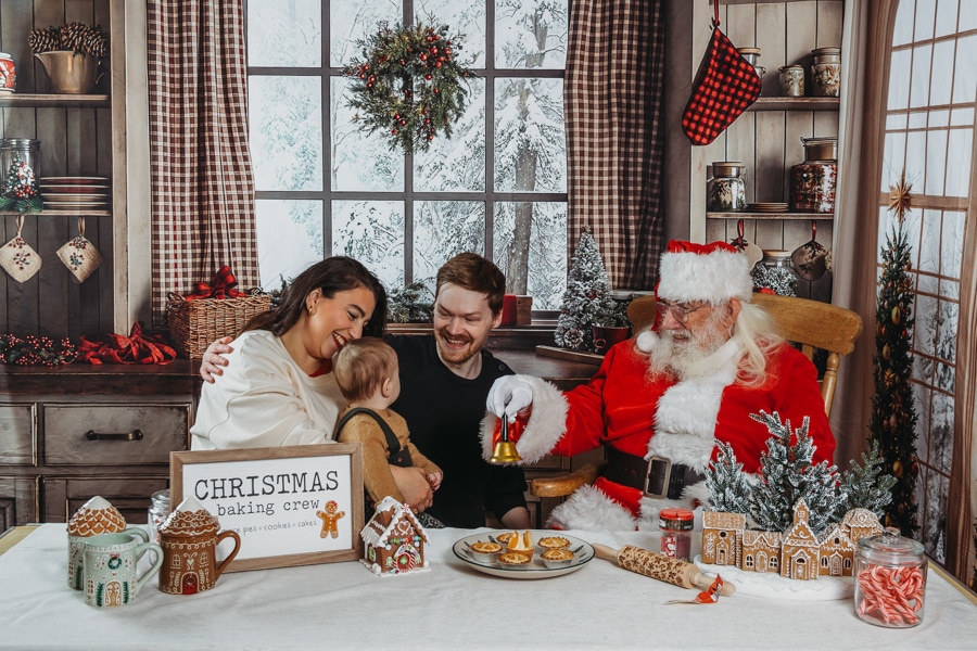 Father Christmas photoshoot Bristol