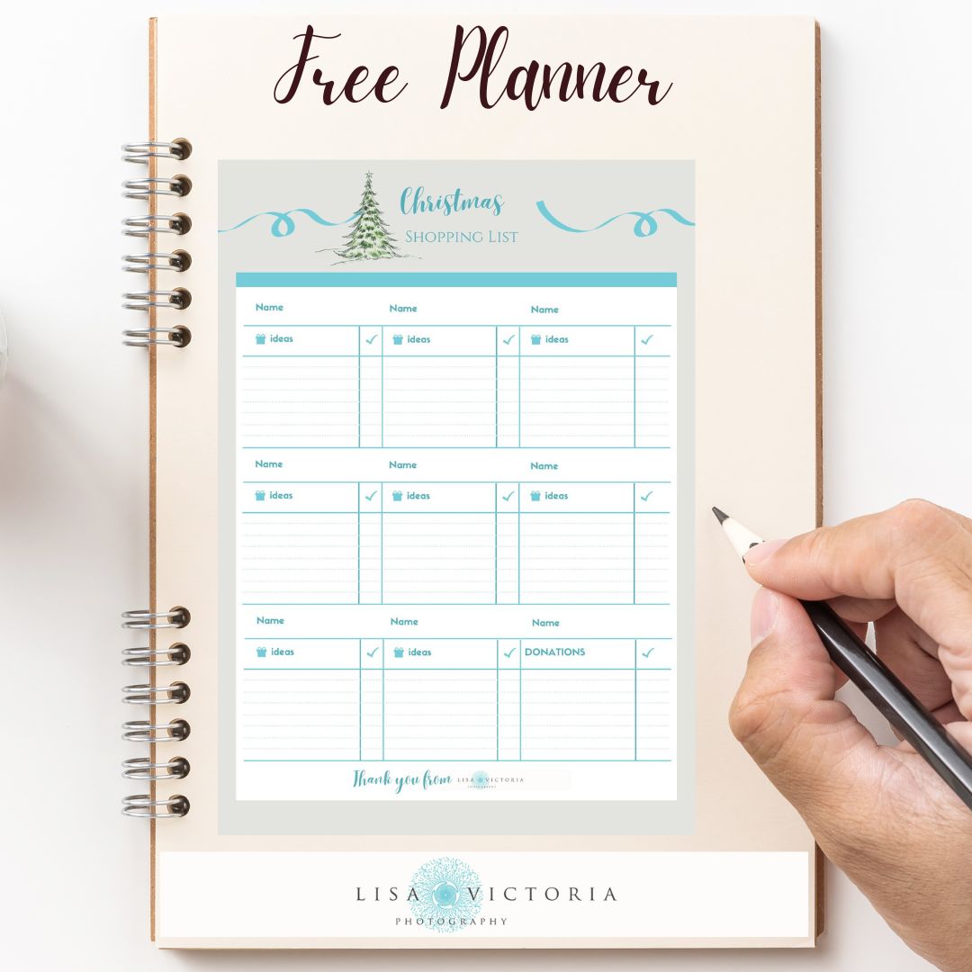 Free Planner mock up